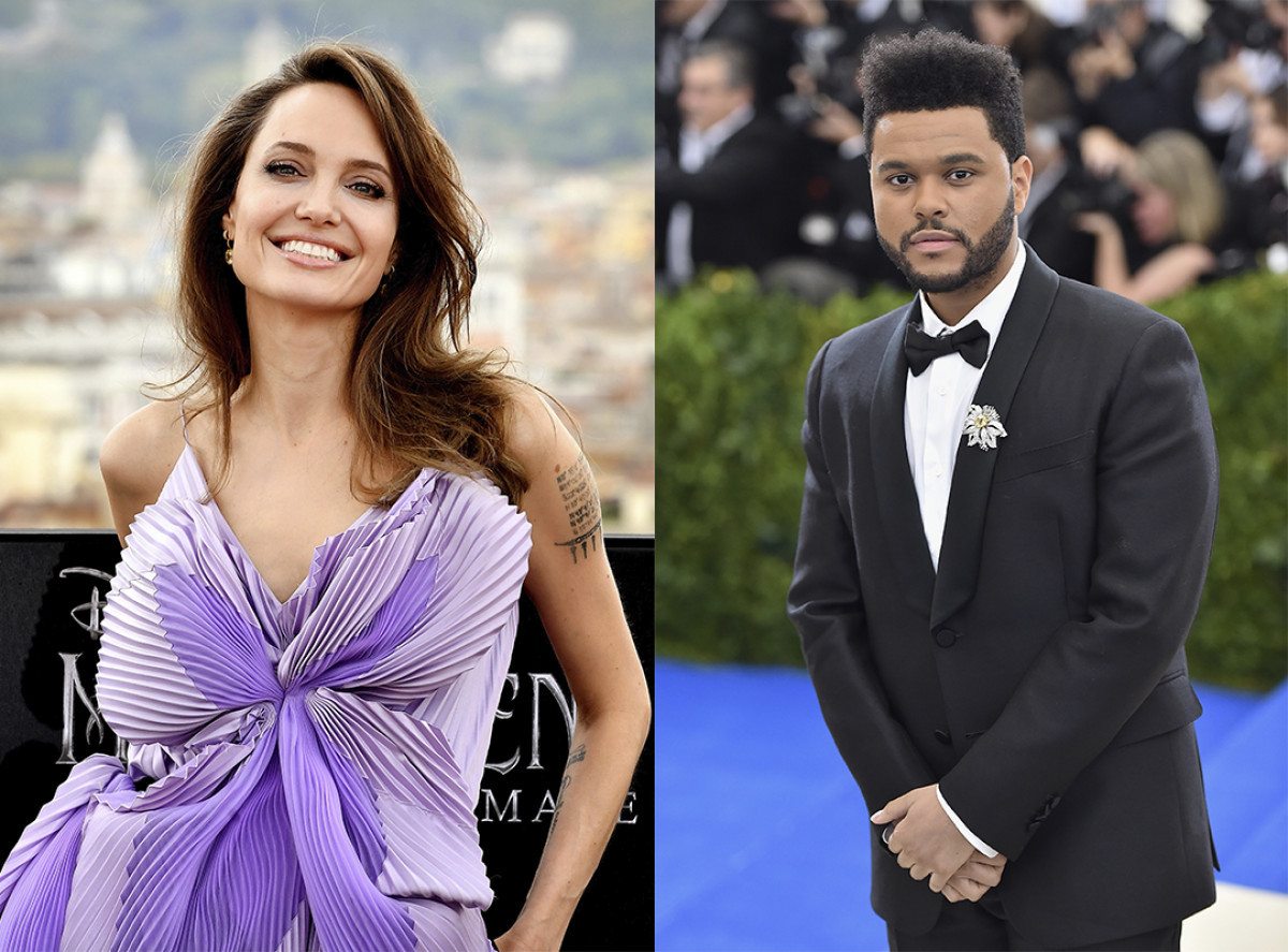 The Weeknd підігрів чутки про їхній роман із Анджеліною Джолі